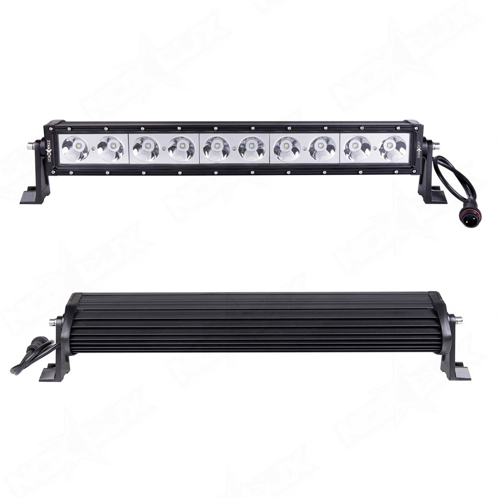 20″ Single Row LED Light Bar – Hyper Spot Beam – Nox Lux