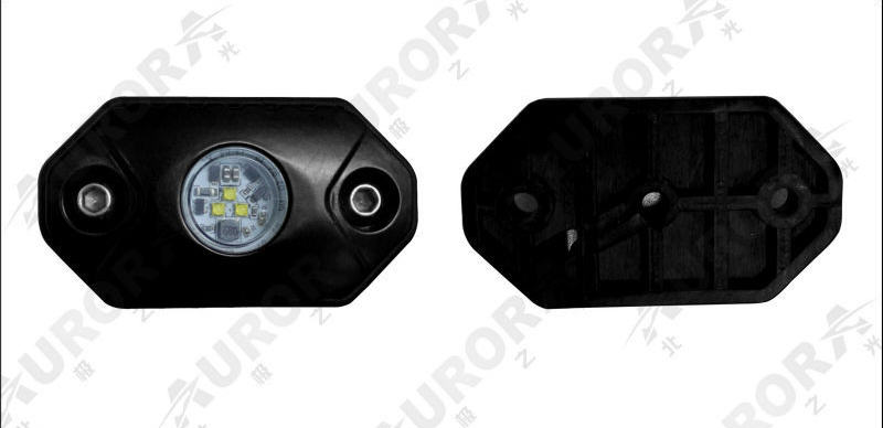Aurora 2 Inch Mini LED Rock Light Front and Back 9w - Nox Lux