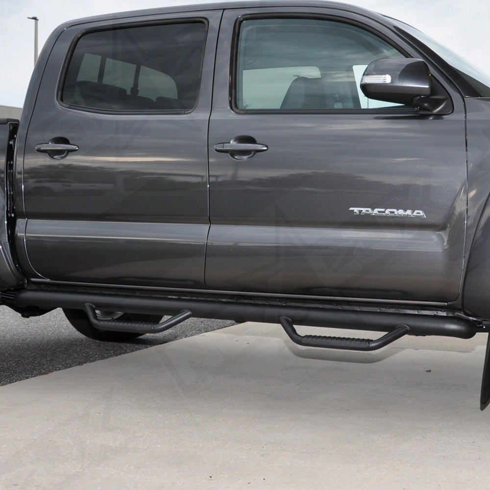 Tacoma D Cab Running Boards 3 inch - Nox Lux