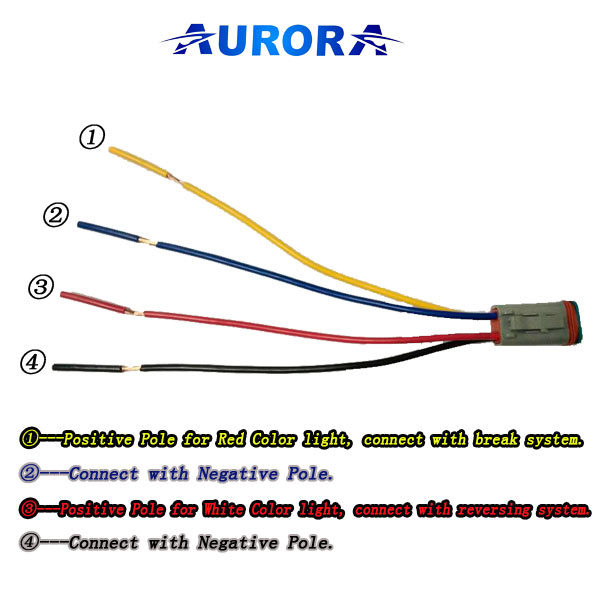 Aurora Small Connector For Reverse/Brake Light
