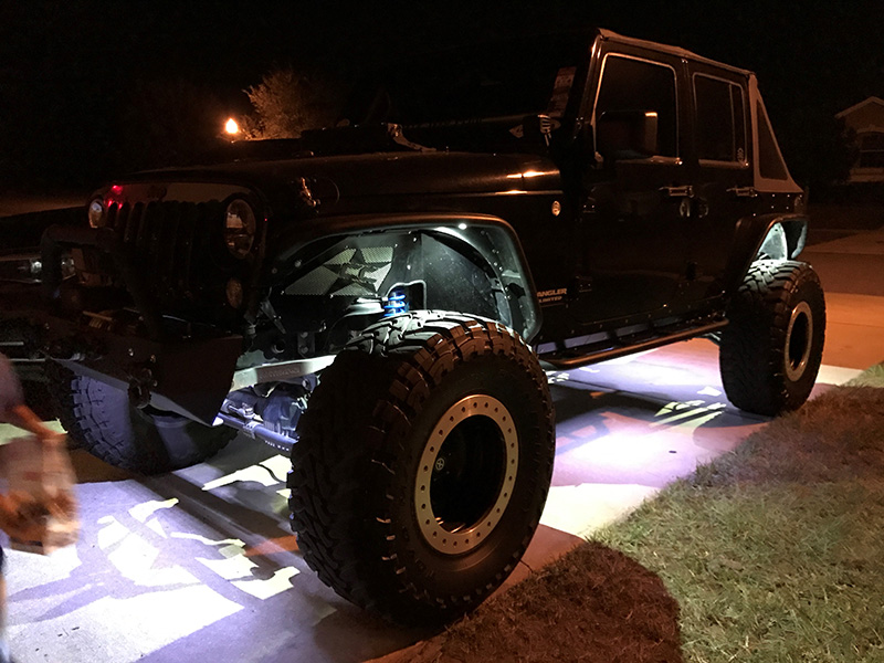 off road LED mini rock crawler lights