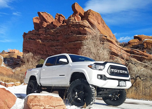 RSG Off Road Build Tacoma At Red Rocks - Nox Lux