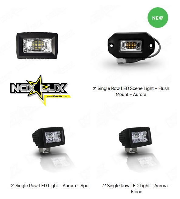 Nox Lux 2 Inch LED Light Bars Nox Lux