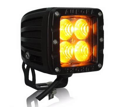 2x Amber Lens Covers For 3-Inch LED Pods – Fits 16W/18W/24W Cube Lights