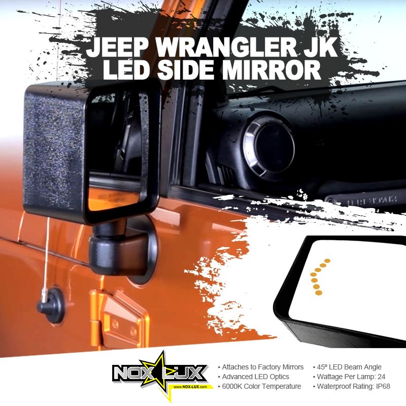 jeep led mirrors