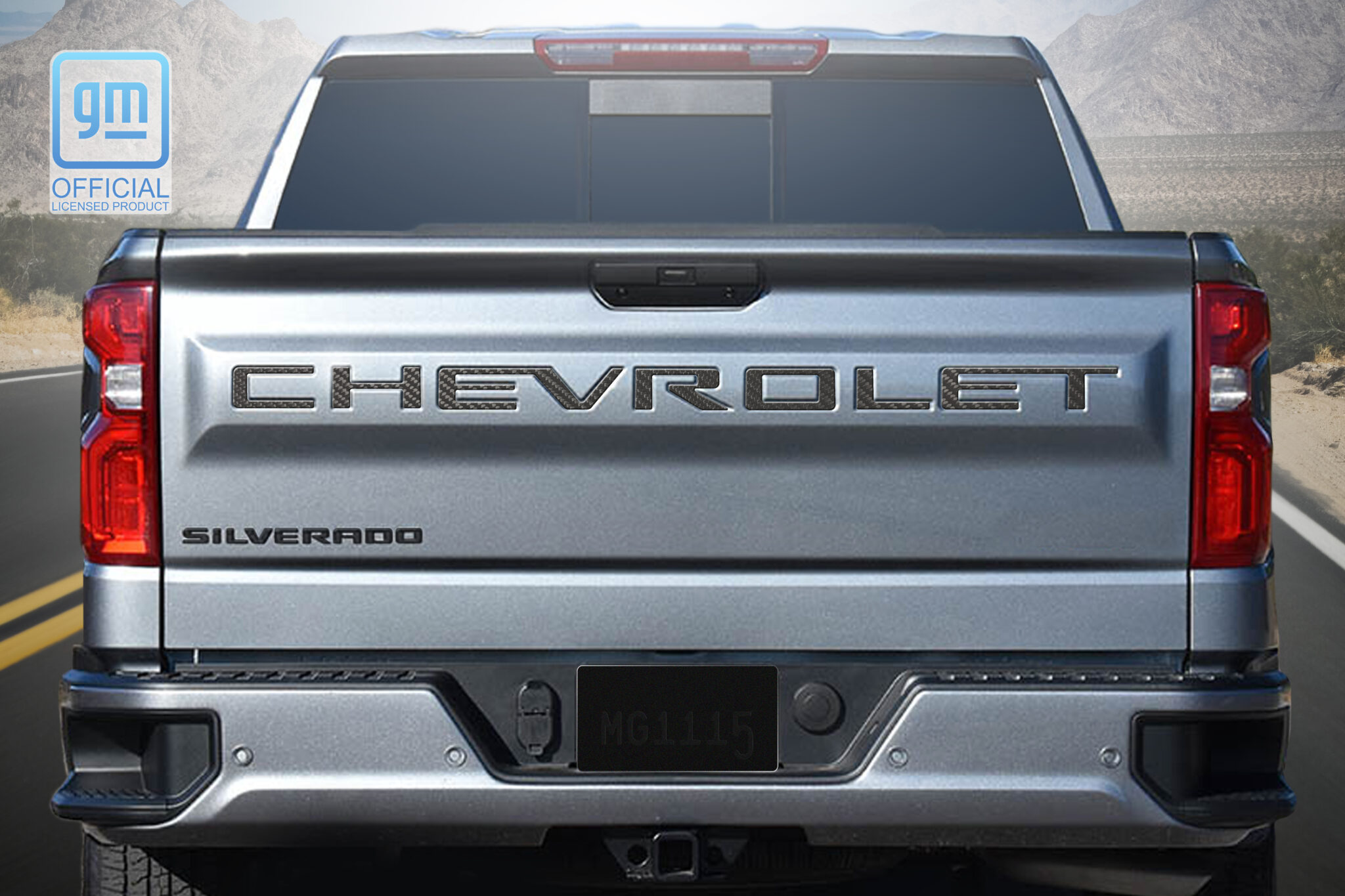 Silverado / Silverado HD Urethane Insert Tailgate Letters (2019